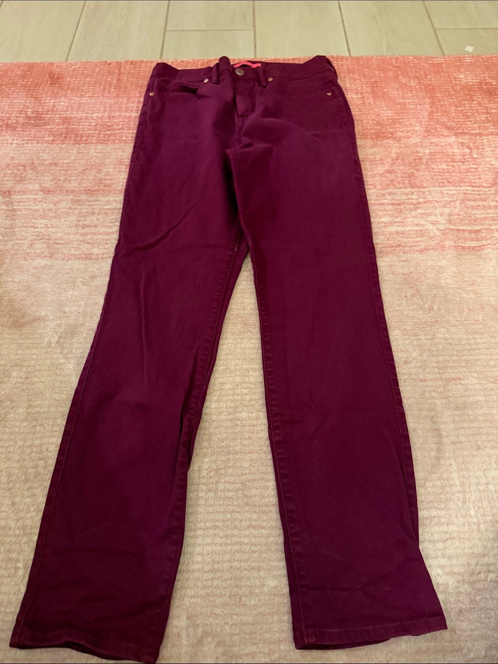 Lilly Pulitzer Plum Denim with Pink Label